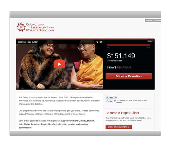 council-of-world-religions-crowdfunding Council of World Religions